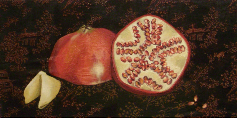Pomegranate and Fortune Cookie
