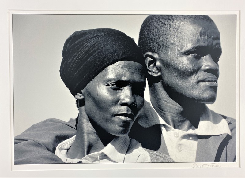 Mine Worker and His Wife (Xhosa husband & wife)