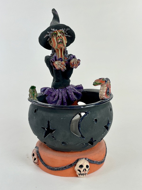 Witch in a Cauldron