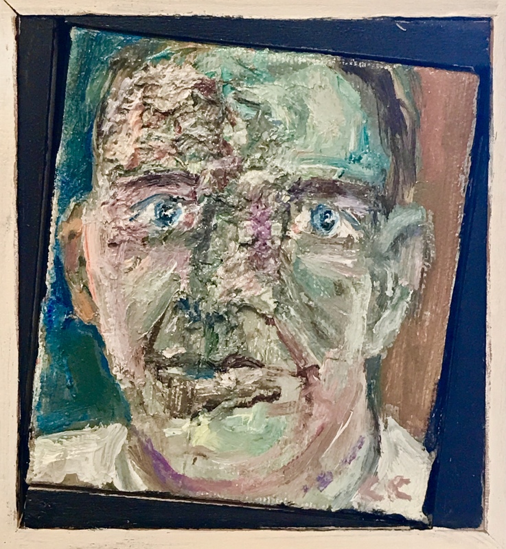 Imaginary Self-Portrait of Frank Auerbach