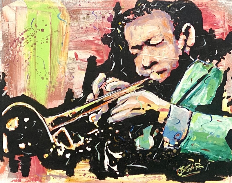 Jazz Great Lee Morgan on Trumpet